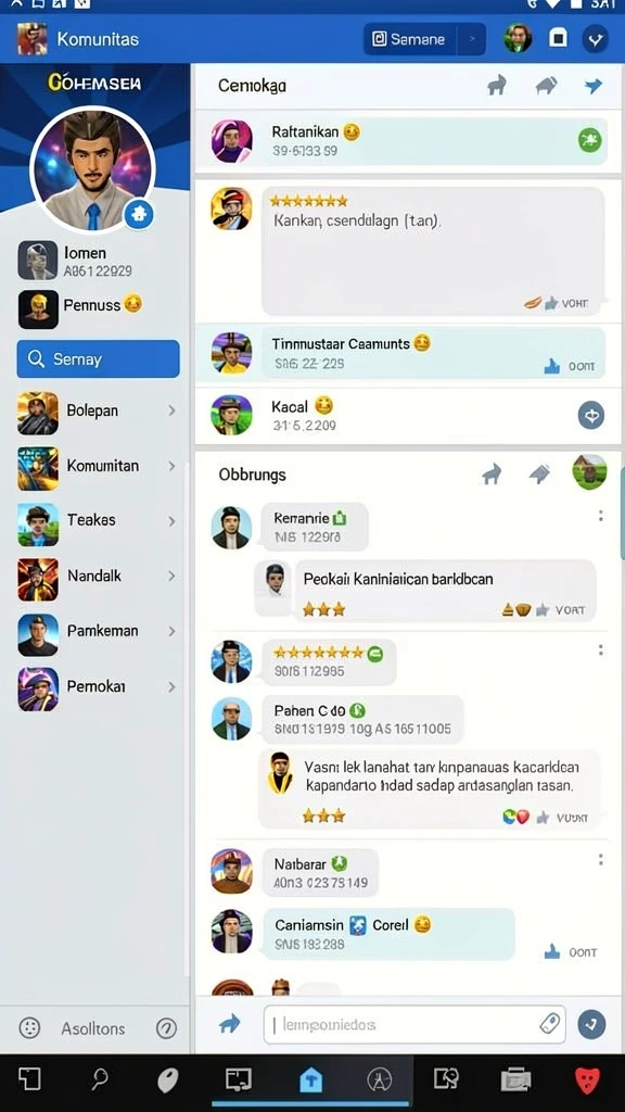 Fitur program loyalitas yang bermanfaat bagi pemain.