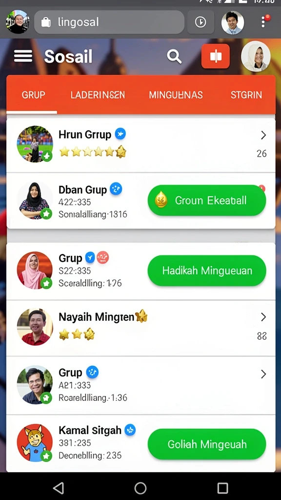 Tampilan antarmuka yang menarik dan intuitif.