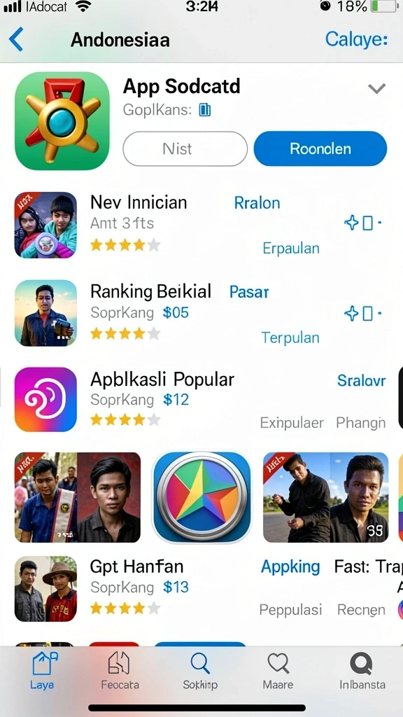 Menu navigasi yang mudah digunakan dan lengkap.