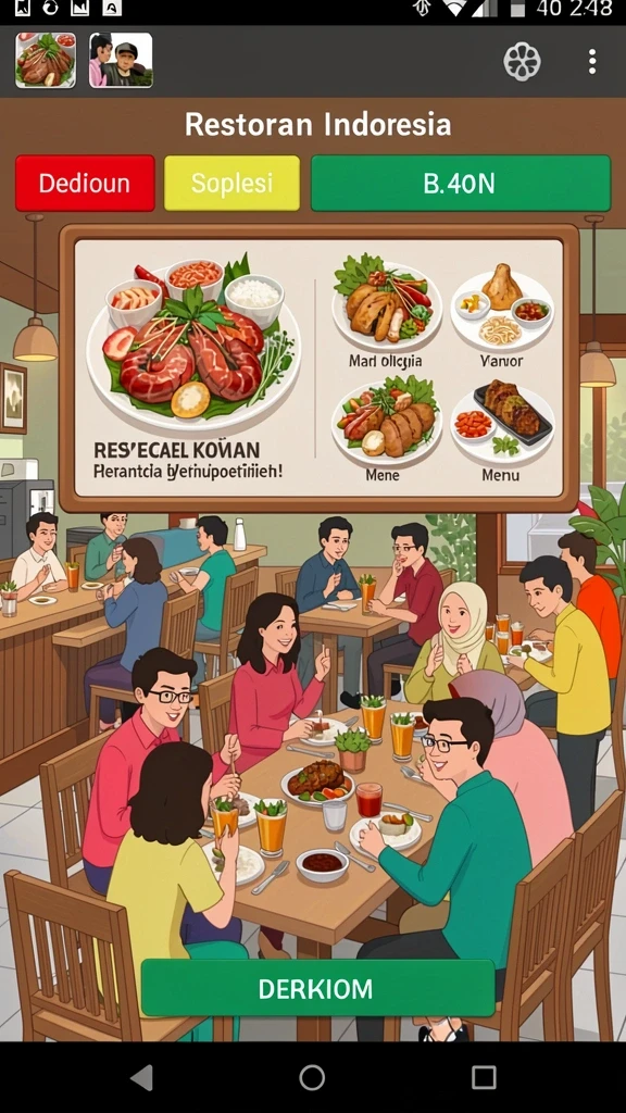 Tampilan antarmuka pengguna yang memukau dan mudah dinavigasi.