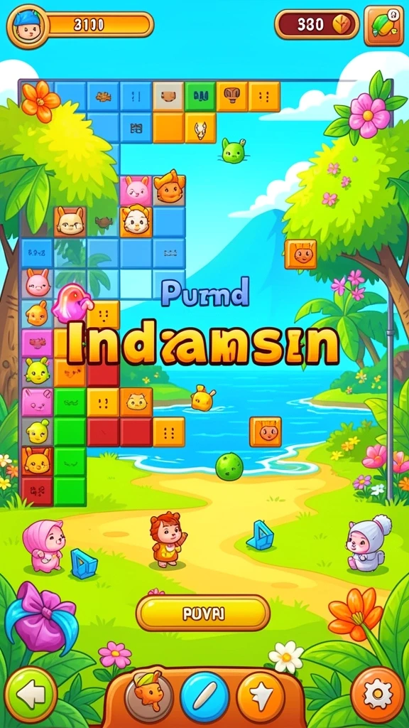 Screenshot BRUTAL77 menunjukkan karakter utama dalam aksi.