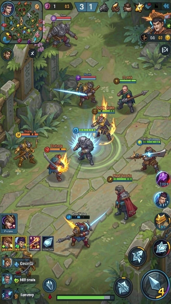 Mode multiplayer yang seru untuk bersaing dengan teman.