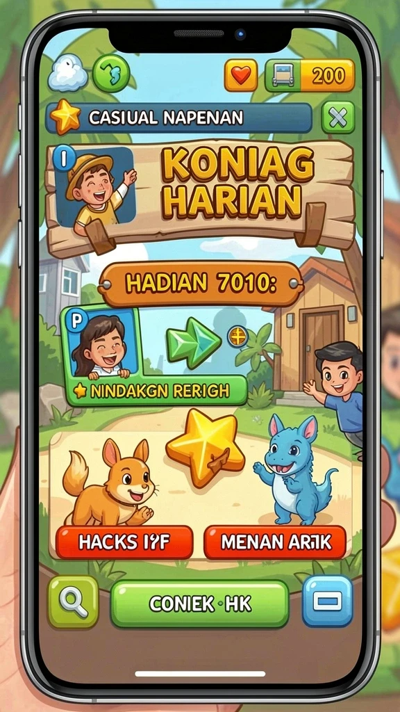 Beragam karakter menarik untuk dipilih.