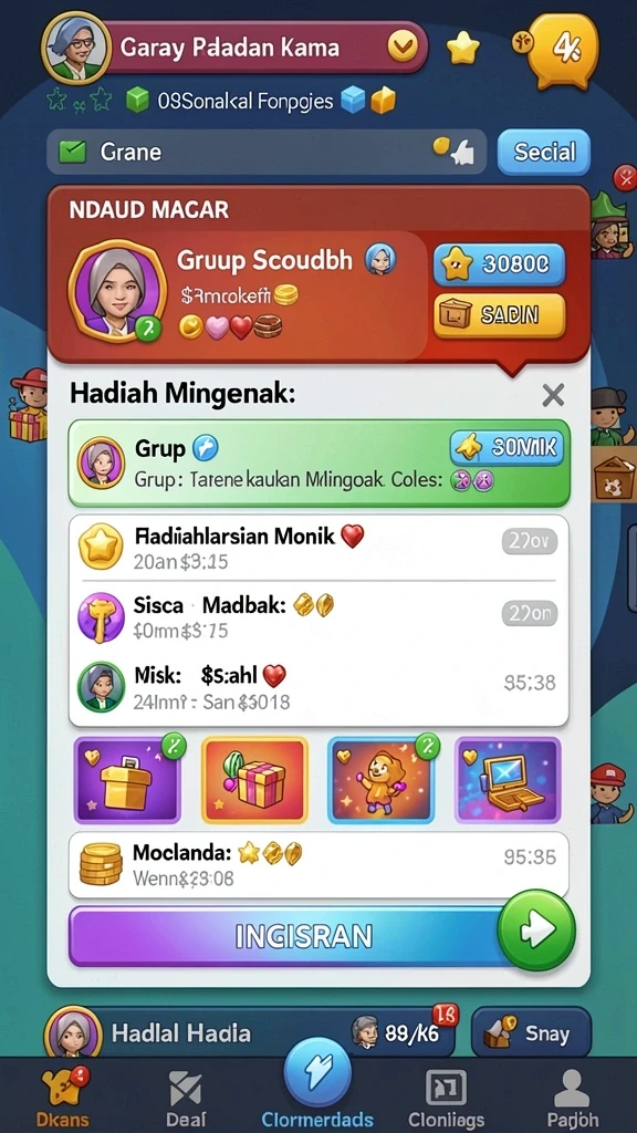 Level baru yang penuh dengan tantangan menarik.