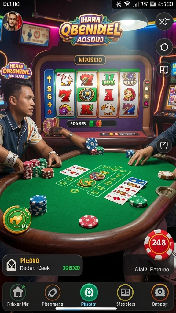 Fitur hadiah menarik yang memotivasi pemain.