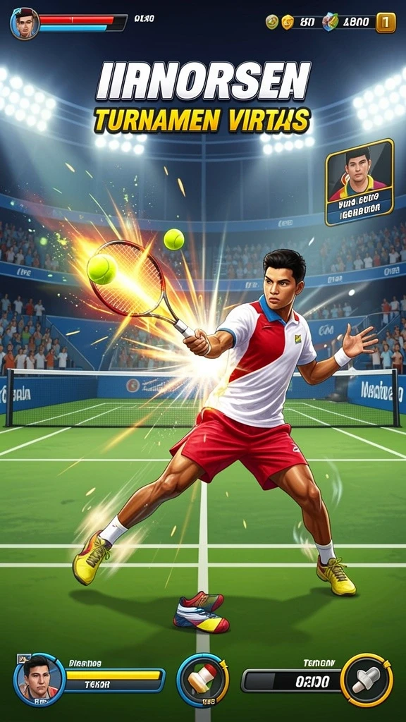 Tampilan awal game dengan grafis yang menawan.