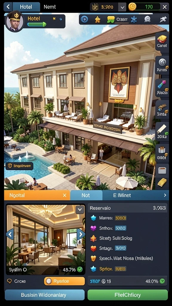 Screenshot menampilkan tampilan grafis yang menarik.
