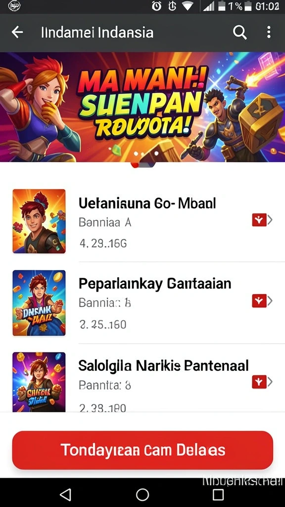 Tampilan antarmuka yang menarik dan mudah digunakan.