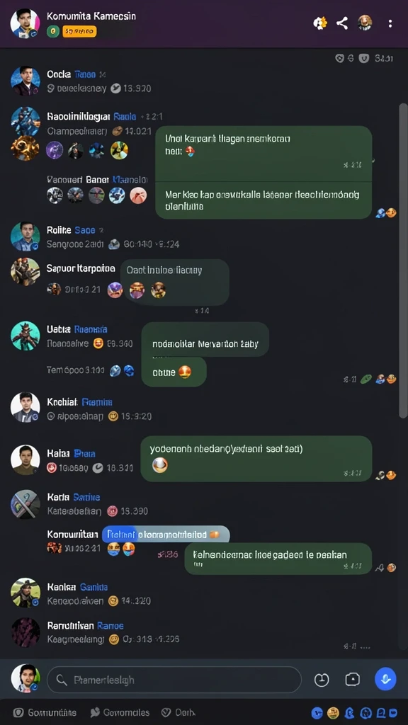 Tampilan antarmuka aplikasi yang menarik.