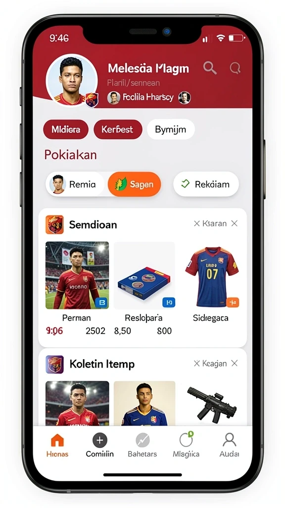 Tangkapan layar memperlihatkan antarmuka yang intuitif dan menarik.