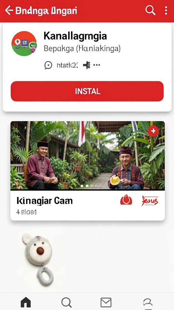 Tangkapan layar memperlihatkan sistem reward yang menarik.