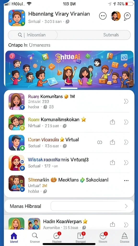 Berbagai karakter unik yang bisa dipilih oleh pemain.
