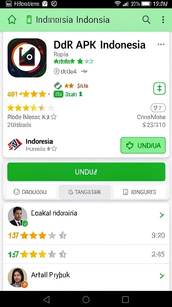 Beragam permainan yang tersedia untuk dimainkan.