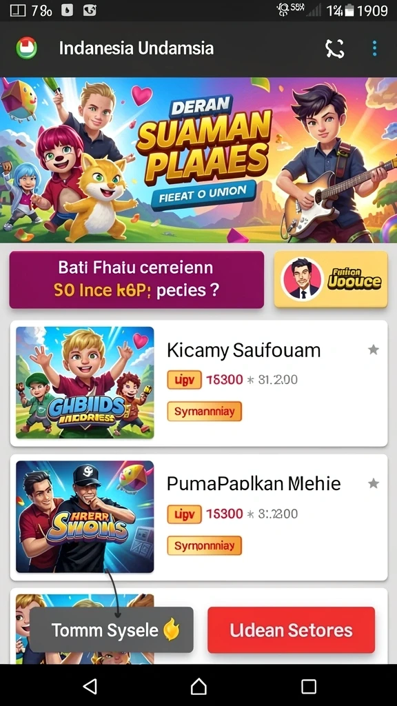 Karakter yang dapat dikustomisasi dengan berbagai pilihan.