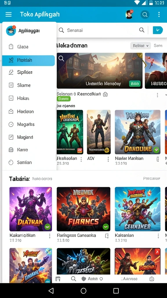 Karakter-karakter unik yang dapat dipilih oleh pemain.