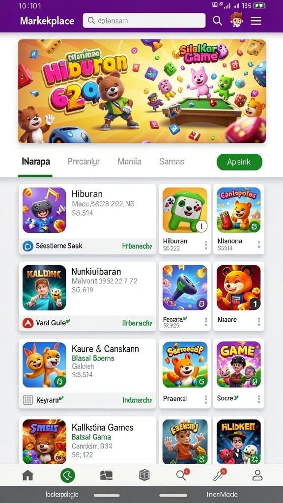 Beragam pilihan permainan slot yang seru.