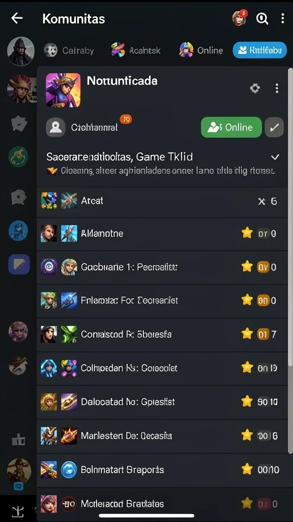 Beragam permainan slot yang menghibur dan penuh warna.