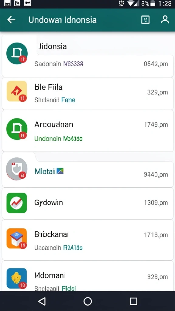 Tampilan antarmuka yang user-friendly dan mudah dinavigasi.