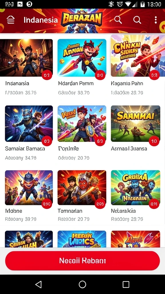 Karakter unik dengan skill berbeda-beda.