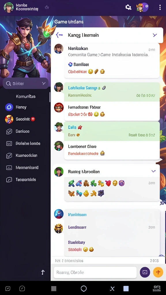 Mode multiplayer yang menambah keseruan kompetisi.