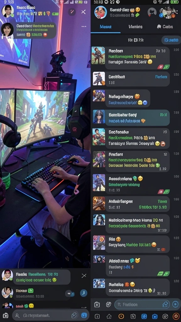 Mode multiplayer yang seru dan interaktif.
