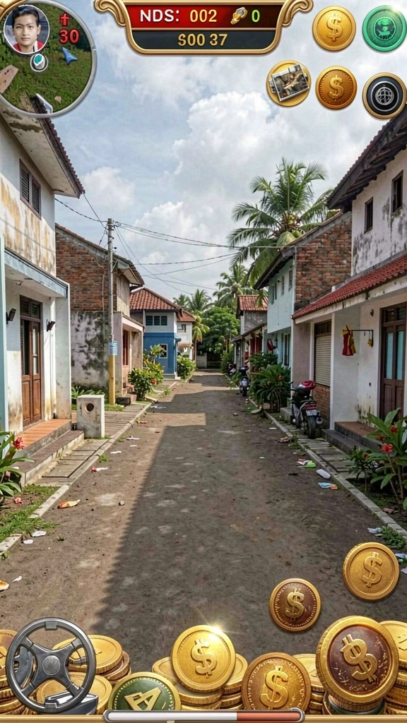 Tampilan awal yang menarik dan intuitif.
