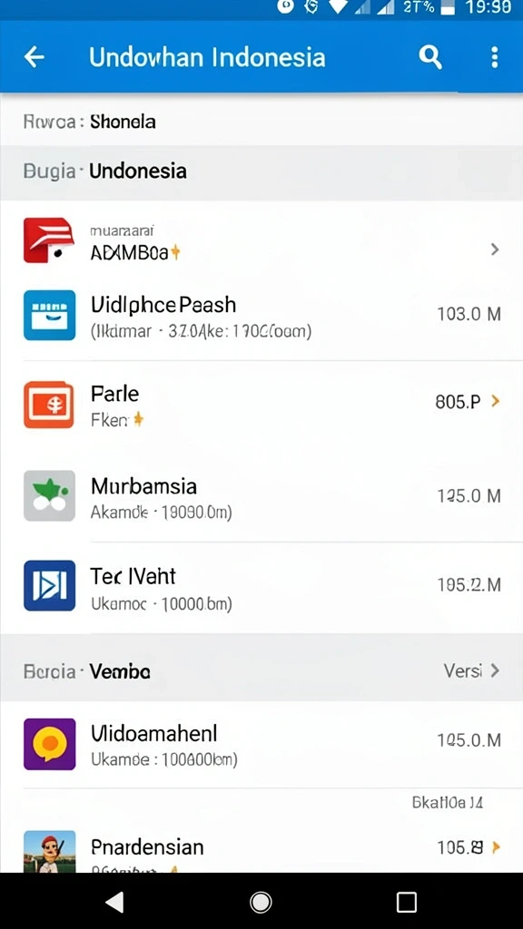 Tampilan antarmuka yang user-friendly untuk pemain baru.