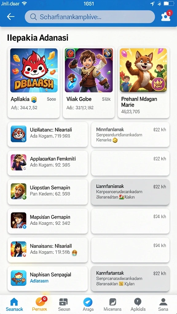 Tampilan antarmuka yang user-friendly dan menarik.