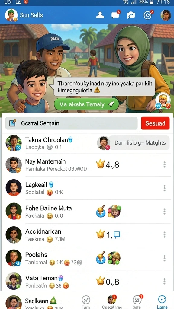 Menampilkan grafis yang memukau saat bermain.