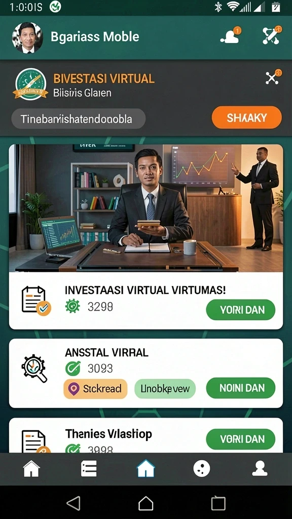 Antarmuka yang ramah pengguna dan mudah dinavigasi.