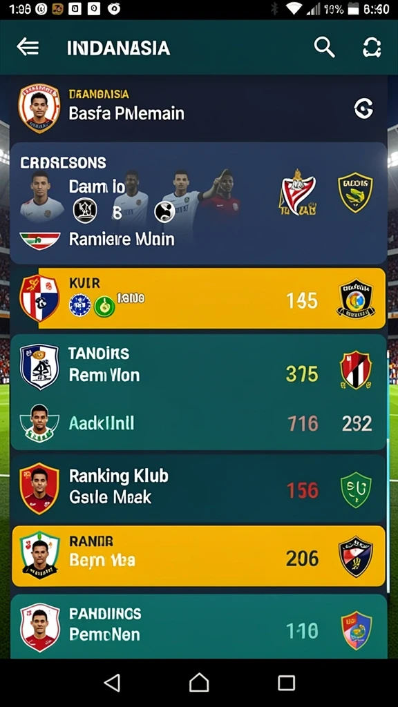 Statistik angka yang membantu dalam menentukan pilihan.
