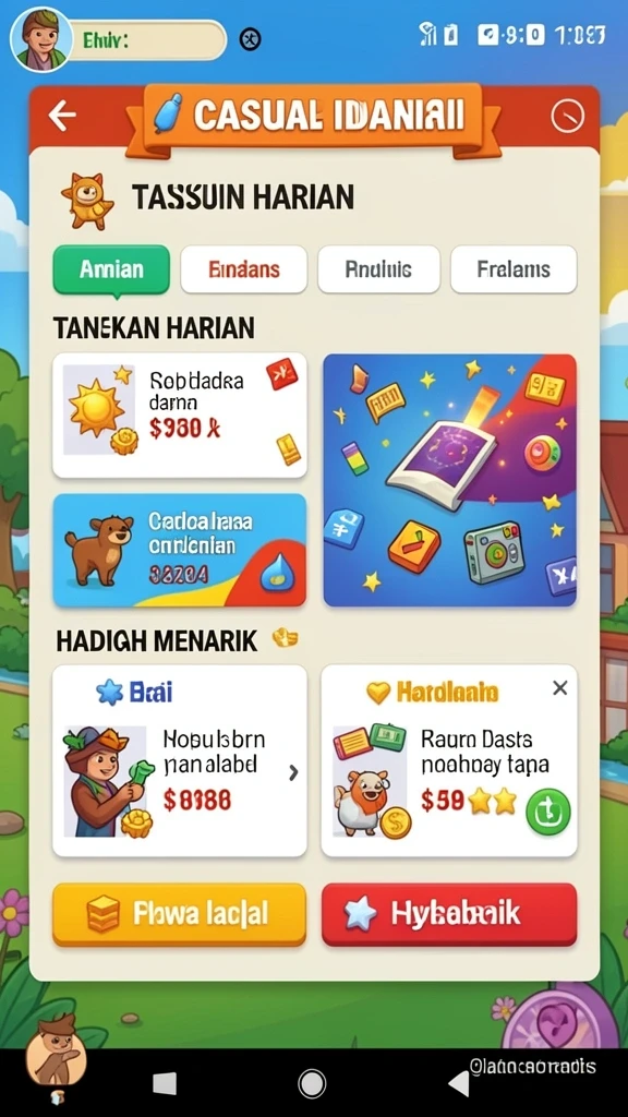 Tampilan grafis yang memukau dan menarik.