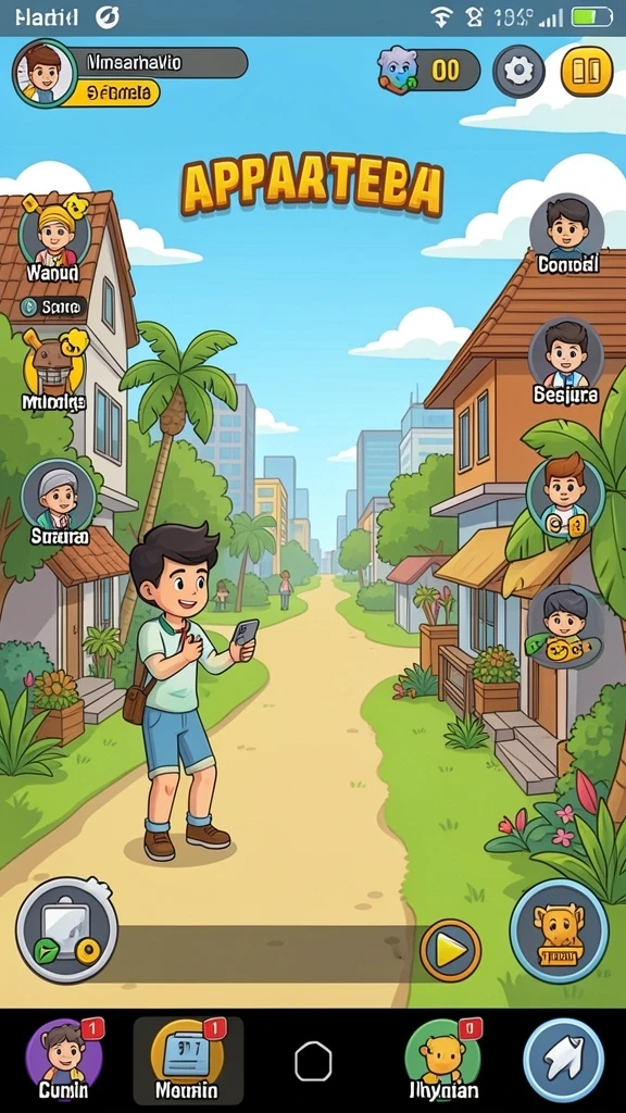 Grafik menarik yang membuat setiap level lebih hidup.